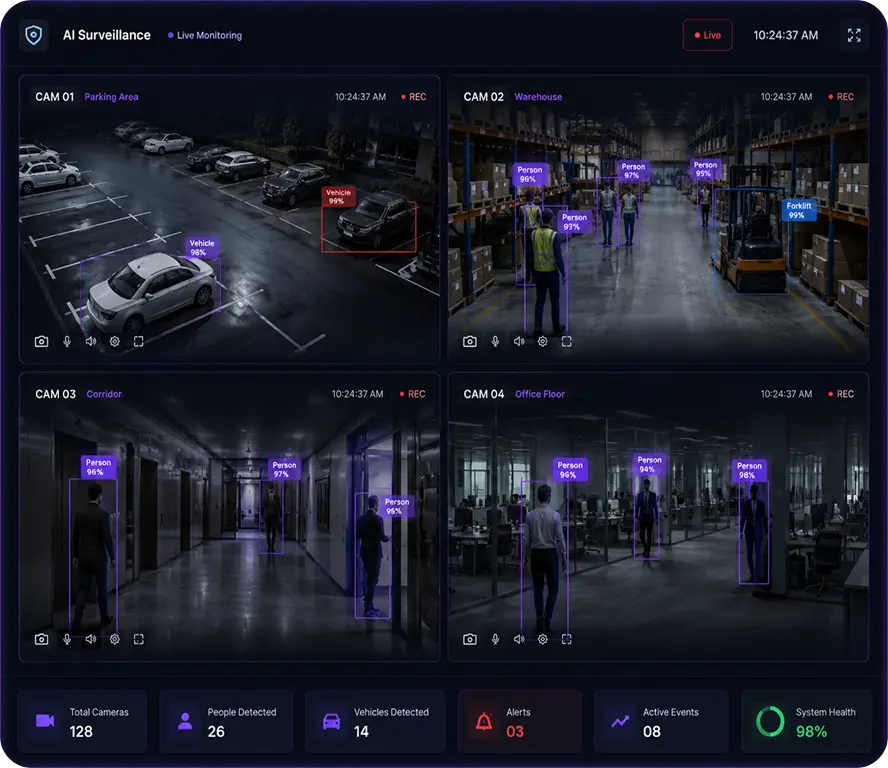 Real-time AI Video Analysis