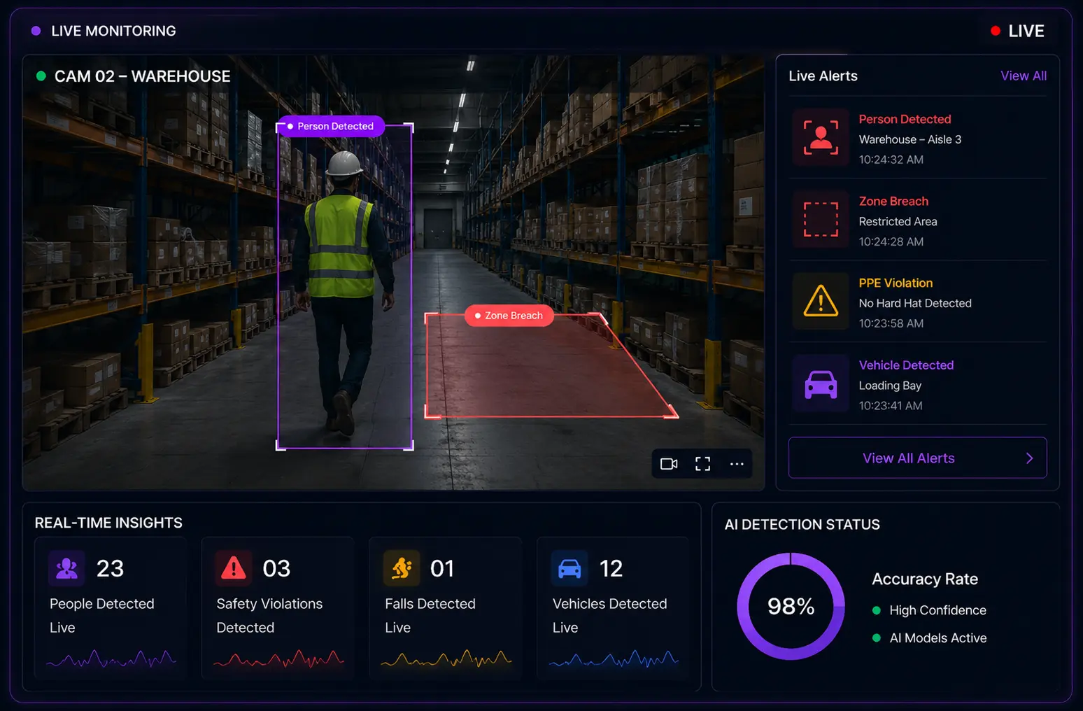 Real-Time Video Analytics AI for Instant Detection